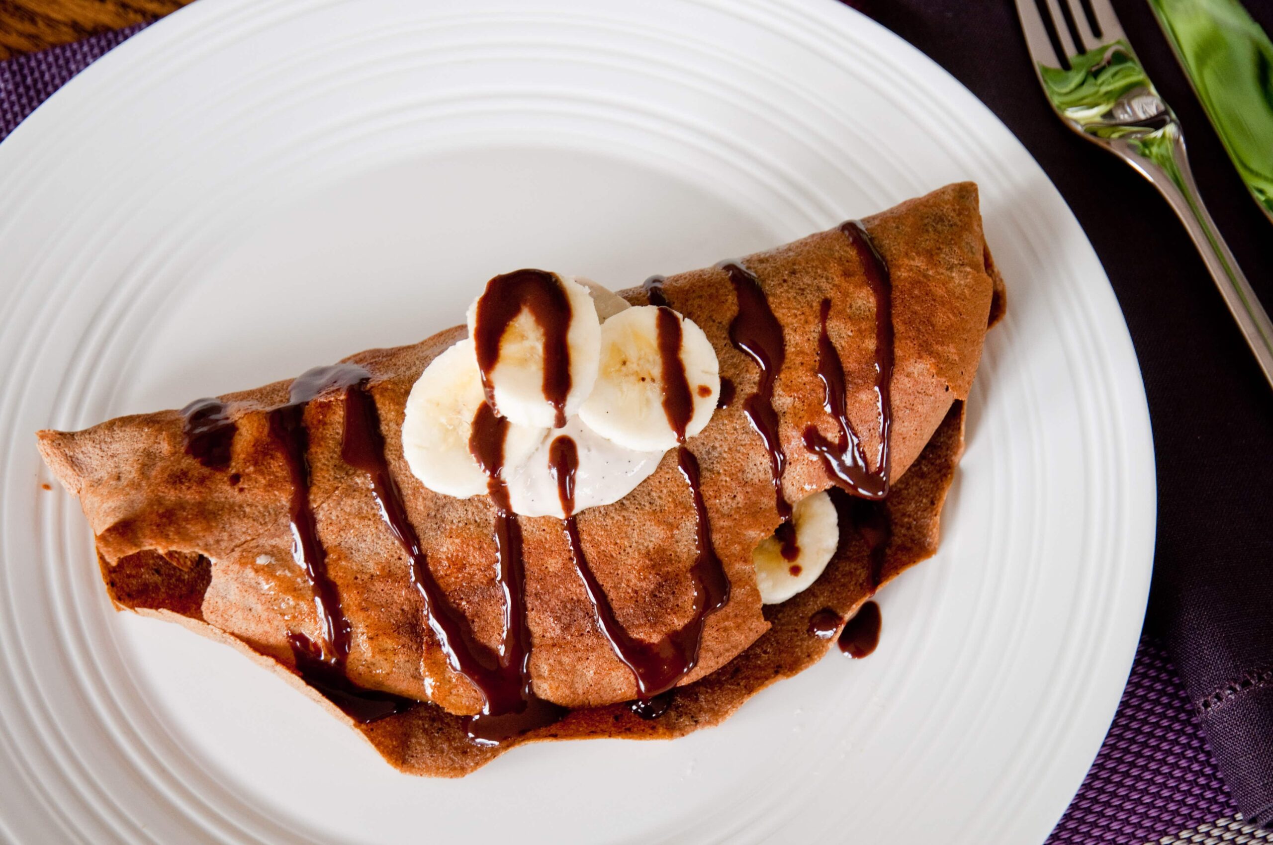 Crepes Fitness de avena y plátano. Altafit Gym Club