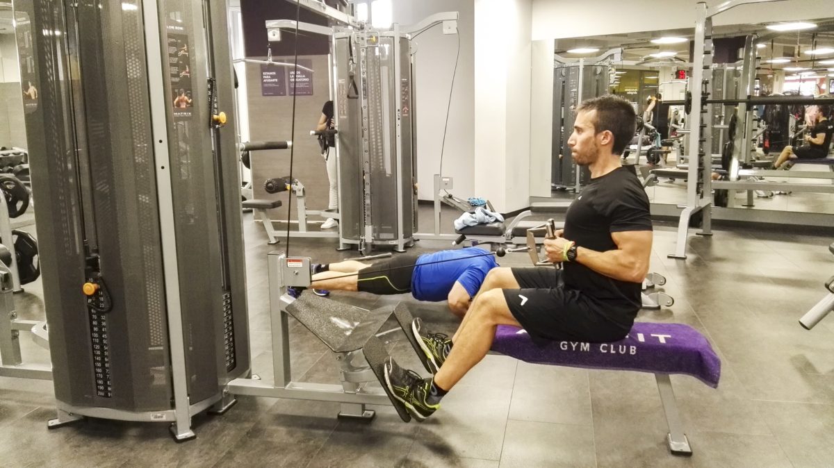 Tabla de ejercicios para maquina de musculacion