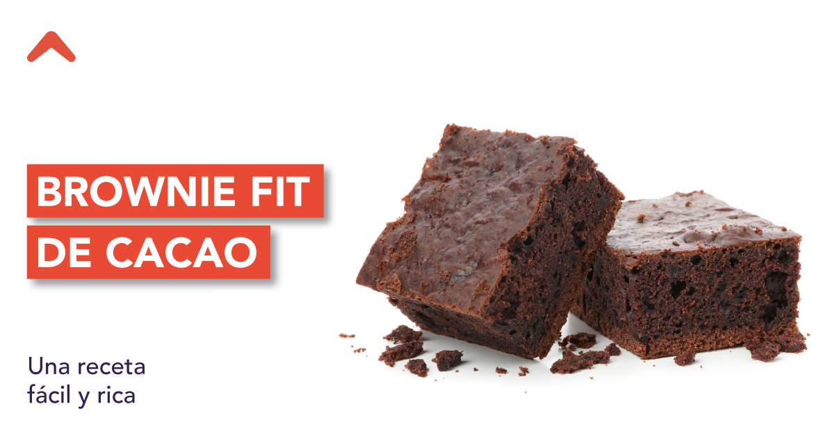Brownie fit de cacao, una receta fácil y rica | ALTAFIT GYM CLUB